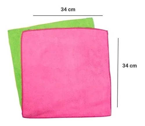 Imagen 3 de 9 de Paño Multiuso Microfibra Extra Absorbentes Colors Vileda X2u