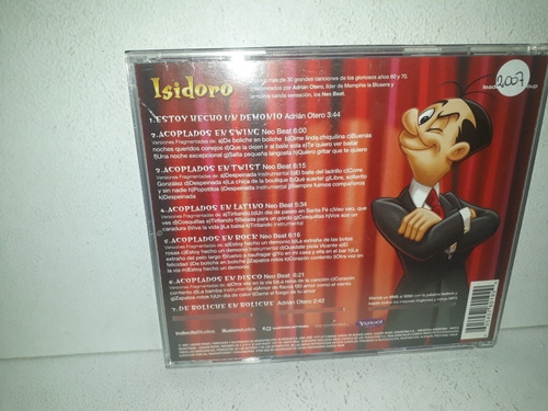 Isidoro : La Música - Adrián Otero Cd Soundtracks (Usado)