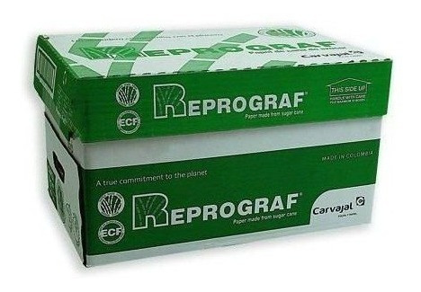 Caja Resma De Papel Reprograf Carta 75 Gr X 10 Unidades