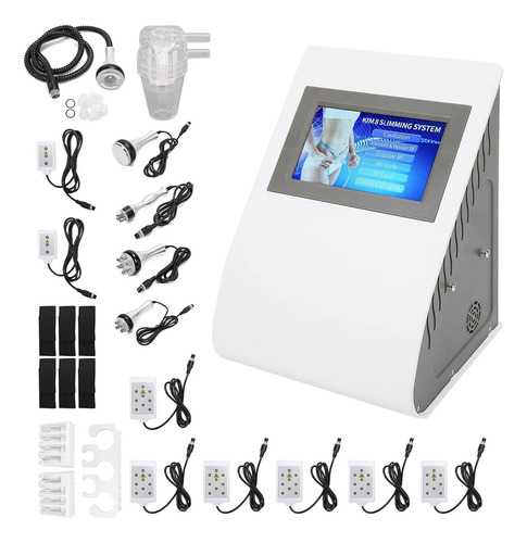 Máquina Cavitaciónn 6 En 1 + Rf + Lipolaser + Vacuum