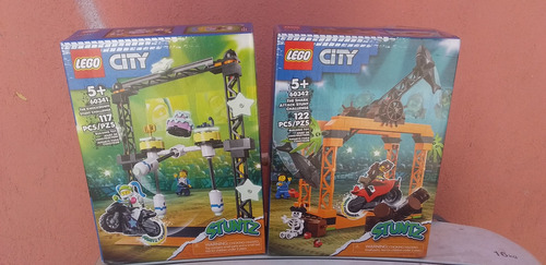 Lote 2 Lego City Stuntz 60341 Y 60342