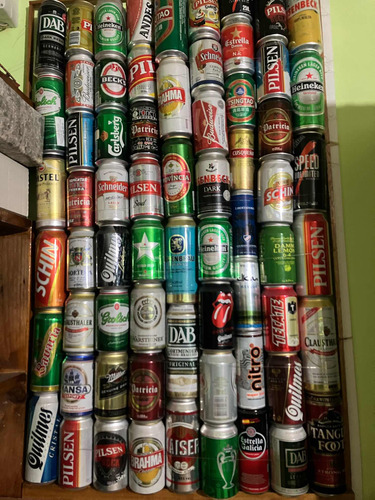 Colección De Latas De Cerveza