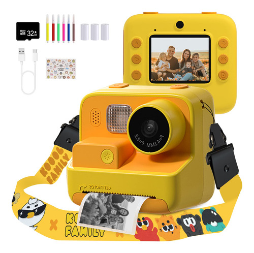 Mafiti Camara Para Ninos, Impresion Instantanea, Camara Digi