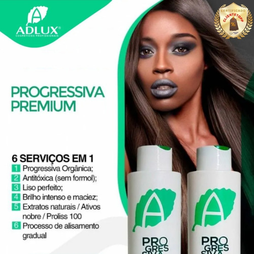 Kit Progressiva Adlux - Orgânica Sem Formol