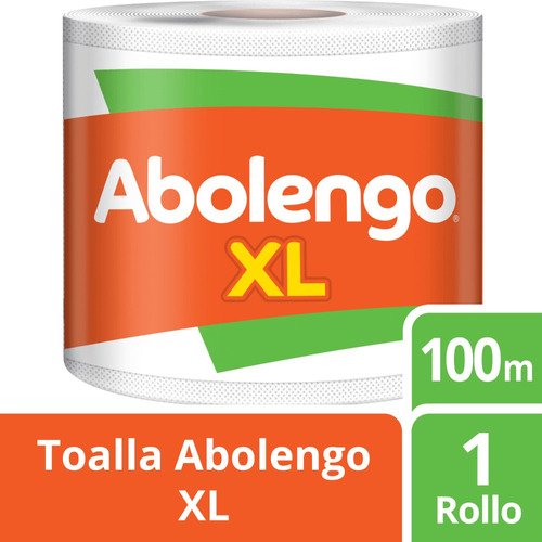 Toalla De Papel Abolengo Xl Rollo Gigante 1 Un 100 Mt