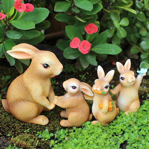 Decoraciones De De Pascua, Estatuas De Jardín Figuras En