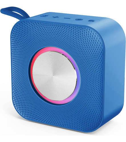 Eduplink Altavoces Bluetooth Portátiles Impermeables De Tama Color Color: Azul 110v