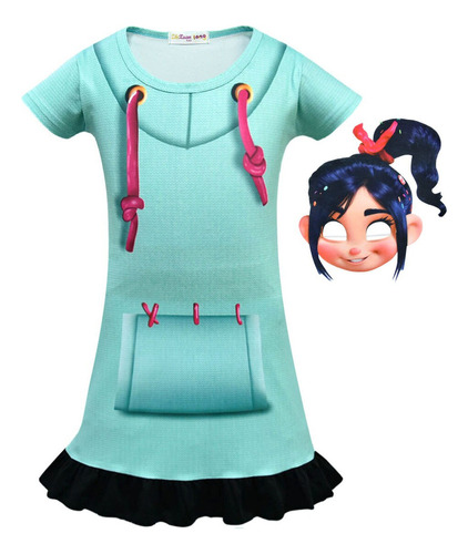 Ropa Vanellope Ralph Wreck-it Von 2 Schweetz Para Niñas