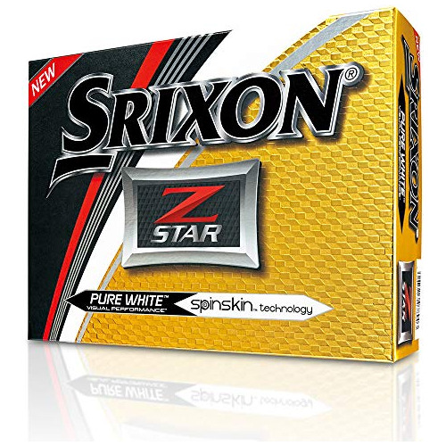 Srixon Z-star 2017 Pelotas De Golf, White (una Docena).