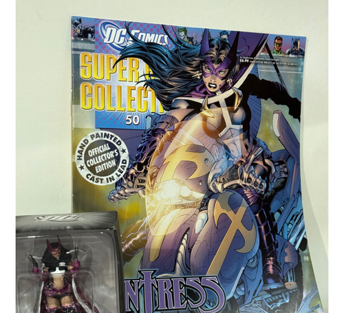 Eaglemoss Figura Muñeco Plomo Dc Huntress Casadora #50