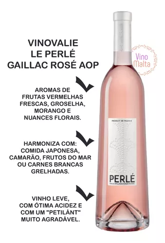 Le Perlé rosé - AOP Gaillac - Vinovalie