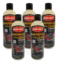 Comprar 5 Shampoo Con Cera Autos Y Motos 1lt Alta Espuma Margrey