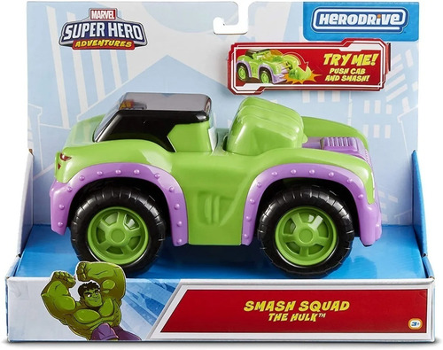 Vehiculo Smash Squad Auto Marvel Super Personajes