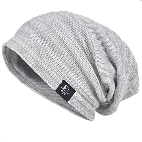 Vecry Gorro Slouch Beanie Skull Cap Long Baggy Hip-hop Winte