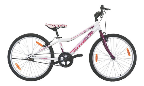 Bicicleta Totem Niña Rod 24 Cuadro Acero V-brake Albion