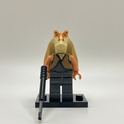 Mini Figura Armable Star Wars Jar Jar Binks (Usado)