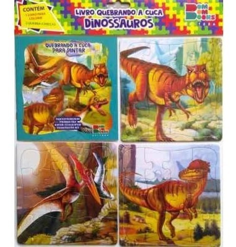 Livro Quebrando A Cuca - Dinossauros 2