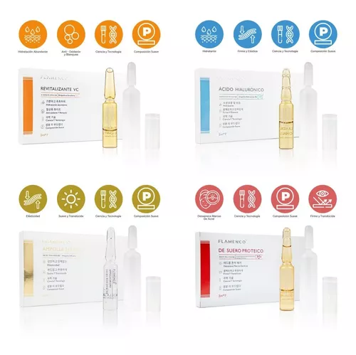 28 Ampollas Multiefectos Variedad Antiedad Dermapen Pack