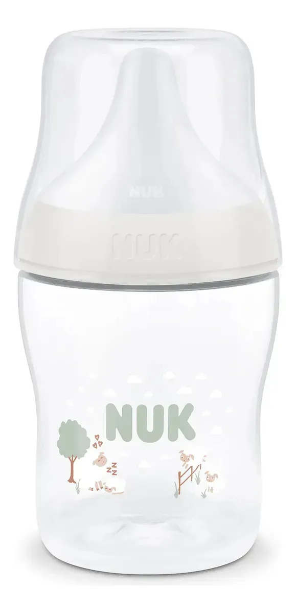 Nuk Perfect Match Mamadera Anticólicos De Flujo 0+ 150ml Color Blanco