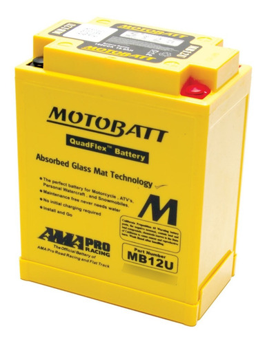 Bateria Motobatt Mb12u Yamaha Tenere 600