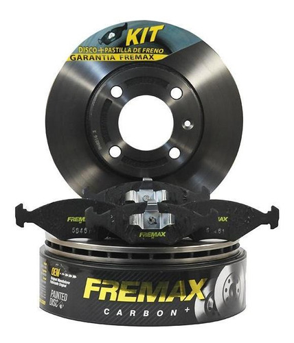 Kit Disco + Pastilla Delantero Fremax Volkswagen Gol