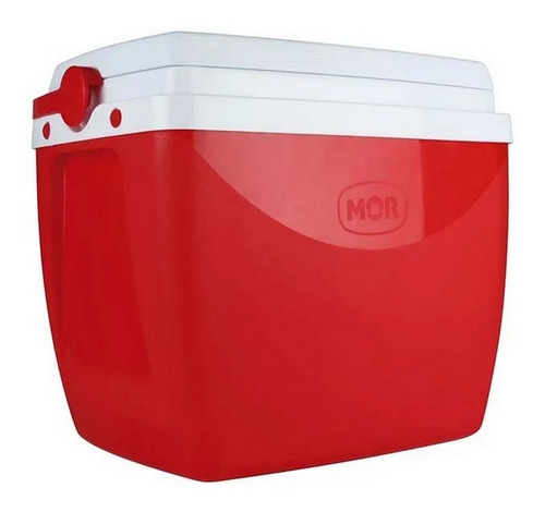 Caixa Térmica Mor 18l Para Cerveja Camping Vermelha