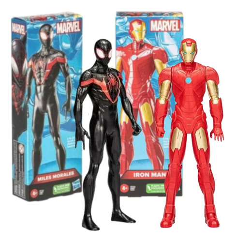 Kit 2 Bonecos Avengers Expression 20cm Marvel Hasbro F6607 