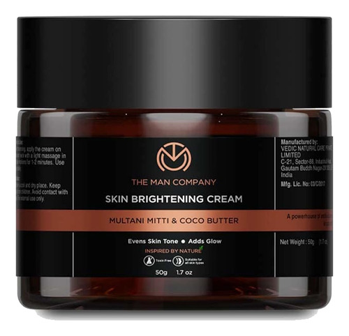 The Man Company Skin Brightening Cream - Crema Facial De Día