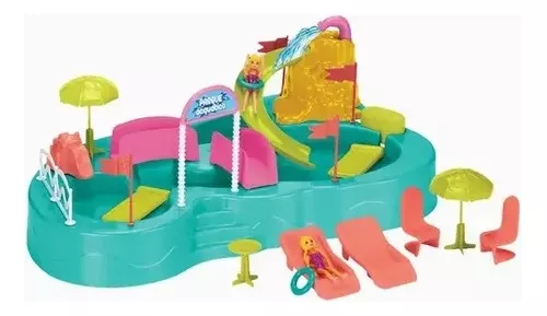 Boneca Polly Pocket Parque Aquático de Esportes - Mattel - Loja ToyMania