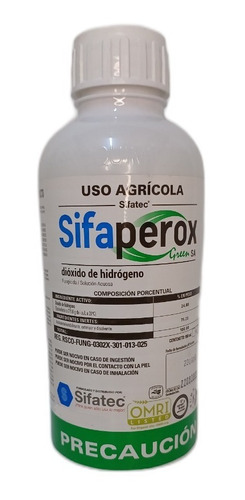 1 Lt Sifaperox Dioxido De Hidrogeno Fungicida Bactericida