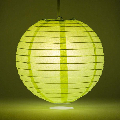 Paperlanternstore.com 10 Agua Azul Redondo Lampara De ...