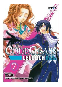 Libro Code Geass Lelouch El De La Rebelion 7