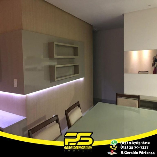 Apartamento Com 3 Dormitórios À Venda, 87 M² Por R$ 330.000 - Aeroclube - João Pessoa/pb - Ap2341
