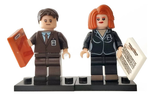 Set Figuras The X Files Agente Mulder Y Agente Scully