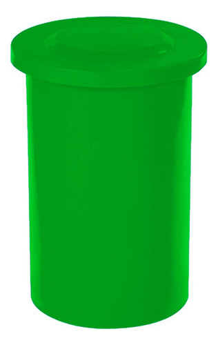 Bote De Basura 50 Litros Color Verde Reciclar Organico