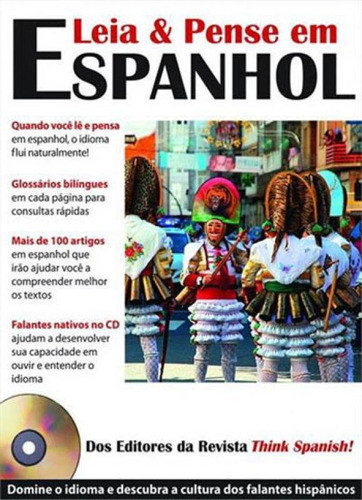 Leia & Pense Em Espanhol: Dos Autores Da Revista Think Spanish!, De Spanish, Revista Think. Editora Alta Books, Capa Mole, Edição 1ª Edição - 2011 Em Português