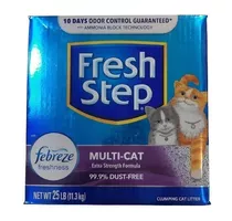 Comprar Arena Para Gato Fresh Step Multi Cat Con Febreze 25 Lb