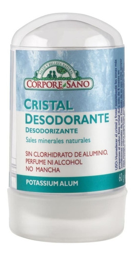 Desodorante Corpore Sano Cs Desodorante Cristal Potassium 60Gr 60 g