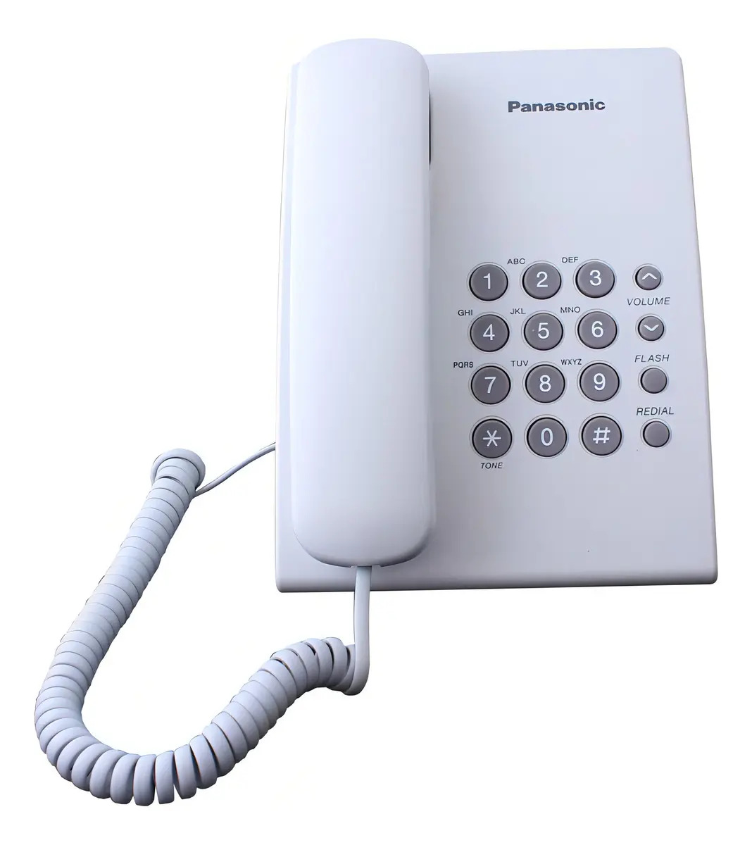 Imagen de Teléfono Panasonic Alámbrico KX-TS500 fijo - color blanco