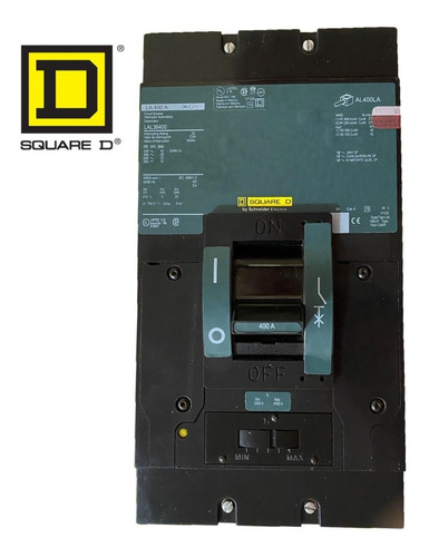 Interruptor Termomagnetico Lal36400 Square D Nuevo 3p 400a