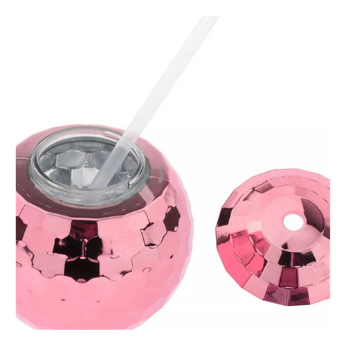 Vaso Con Forma De Bola Flash, 12 Unidades (plata Y Oro Rosa)