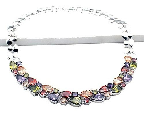 Classic Multi Gemstones Silver Sets Amatista Granate Morgani