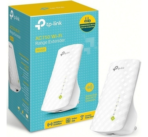Tp-link Extensor Rango Banda Dual Ac750 750 Mbit 3 Antenas