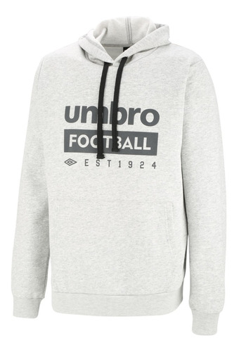 Buzo Umbro Hombre Capucha Algodon Canguro Gimnasio Casual