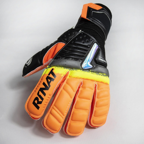 Imagen 2 de 6 de Guante Portero Rinat Kancerbero Invictus Turf Naranja