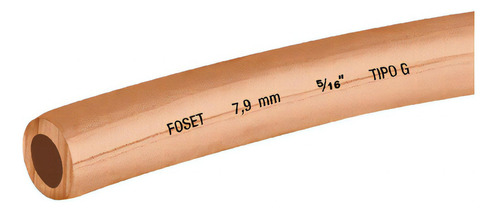 Rollo De 15 Mt De Tubo Flexible De Cobre De 5/16