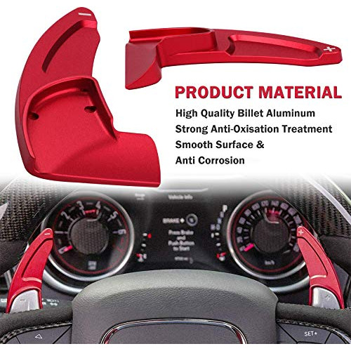 Steering Wheel Shift Paddle Extended Shifter Trim Cover...