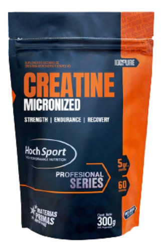 Creatina X 300gr Micronized (hoch Sport)