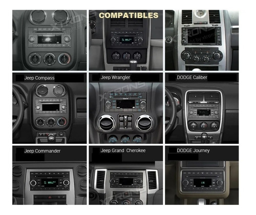Imagen 5 de 5 de Estereo Android 4g+64g Jeep Chrysler Dodge Ram Patriot Gps H