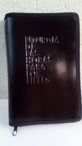 Imagen 3 de 4 de Estuche En Cuerina Para La Liturgia De Las Horas Fieles